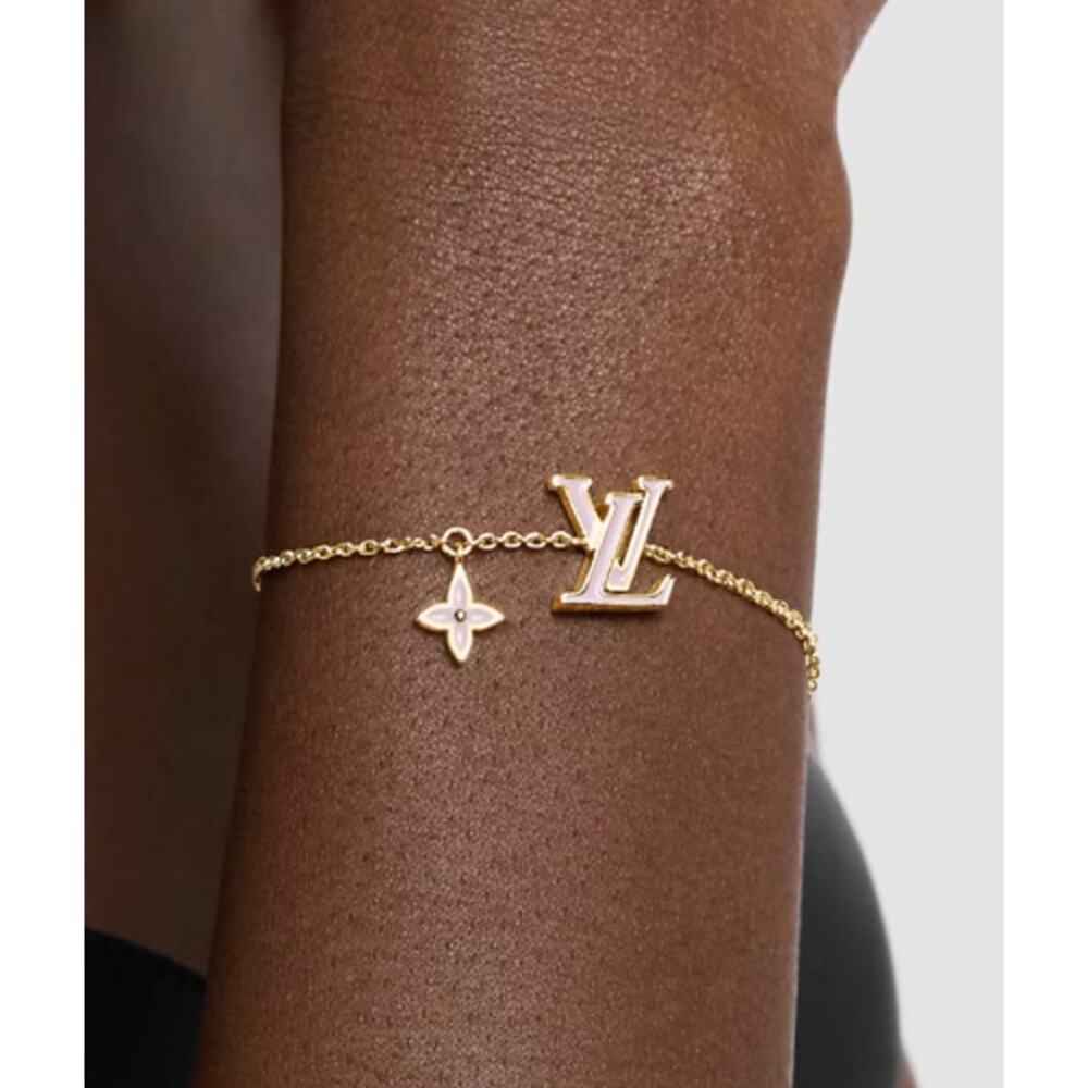 Louis Vuitton LV Iconic Enamel Bracelet - Pink (LVXX014) - Picture 2 of 3